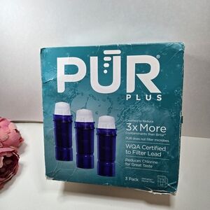 PUR Plus Water Filter Replacement, 3-Pack, Lead and Chlorine. 3 PUR Plus Filters